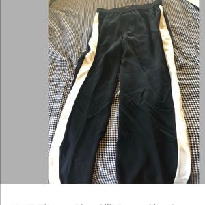 NWT Theory silk track pants size 0